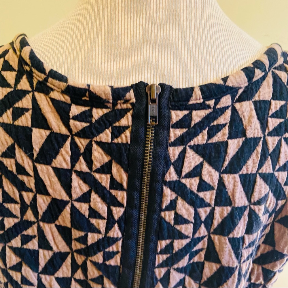 ANTHROPOLOGIE  asymmetrical ArtDeco Top size L *Make me an OFFER! Last chance